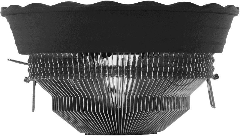 Устройство охлаждения (кулер) Digma D-CPC110-2 120x120x25mm Soc-AM4/1151/1200 черный 3-pin 29dB Al 110W Ret