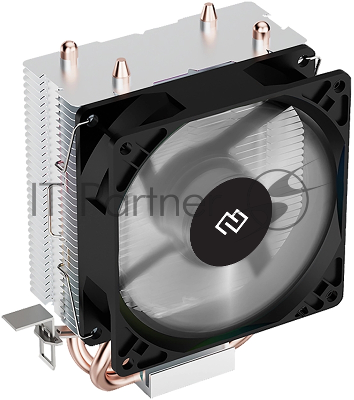 Устройство охлаждения(кулер) Digma D-CPC110-1 90x90x25mm Soc-AM4/1151/1200 черный 3-pin 23dB Al+Cu 110W 245gr Ret