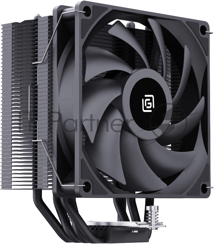 Устройство охлаждения(кулер) Oklick OG-CPC180-PWM1 Soc-AM5/AM4/1151/1200/2066/201 черный 4-pin 20dB Al+Cu 180W 820gr Ret