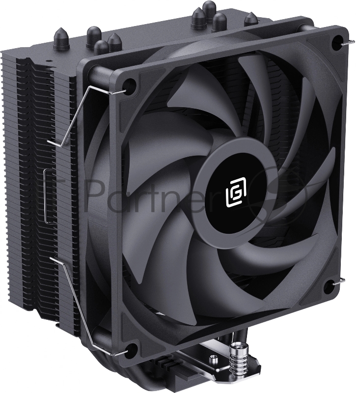 Устройство охлаждения(кулер) Oklick OG-CPC180-PWM1 Soc-AM5/AM4/1151/1200/2066/201 черный 4-pin 20dB Al+Cu 180W 820gr Ret