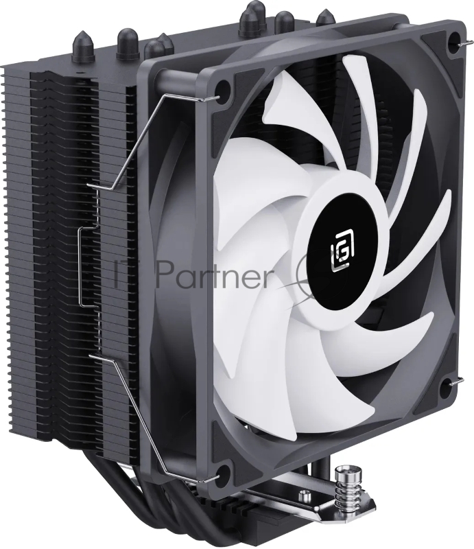 Устройство охлаждения(кулер) Oklick OG-CPC180FRGB-PWM1 RGB Soc-AM5/AM4/1151/1200/2066/201 черный 4-pin 20dB Al+Cu 180W 820gr Ret
