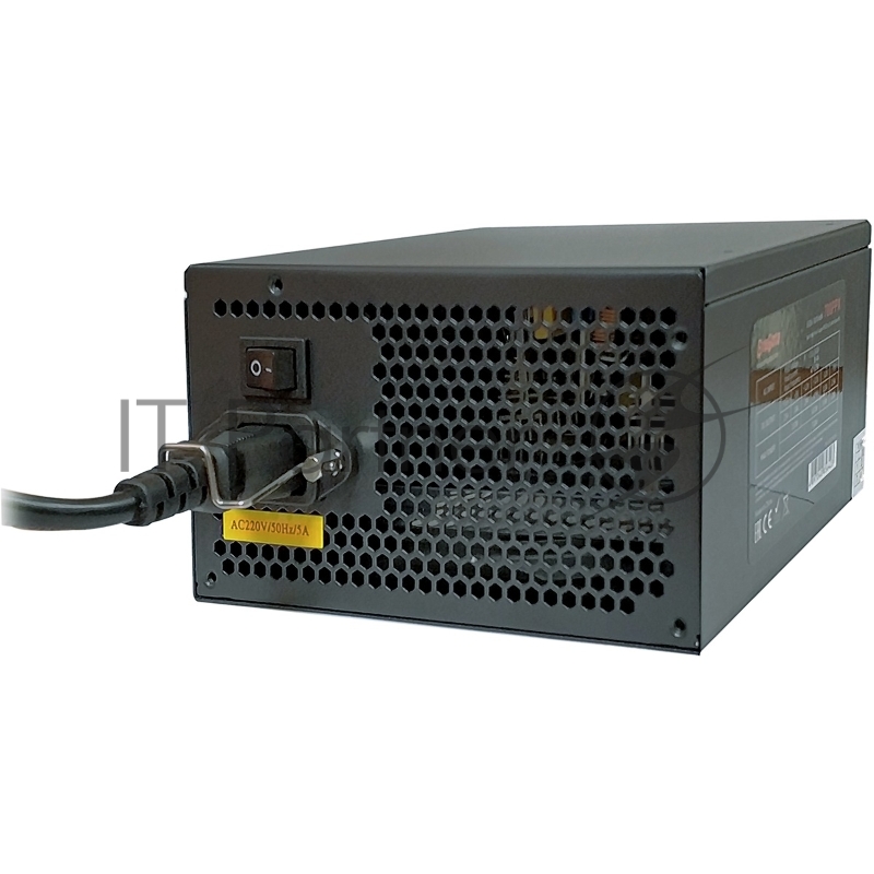 Блок питания ExeGate XP800, 800W, (ATX, SC, 12cm fan, 24pin, 2x(4+4)pin, 2xPCI-E, 5xSATA, 3xIDE, black, кабель 220V 1,8м с защитой от выдергивания)
