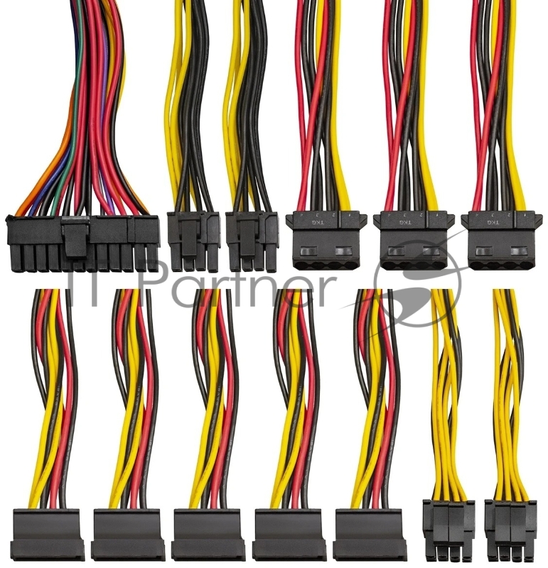 Блок питания ExeGate UN800, 800W, (ATX, SC, 12cm fan, 24pin, 2x(4+4)pin, 2xPCI-E, 5xSATA, 3xIDE, кабель 220V 1,8м с защитой от выдергивания)