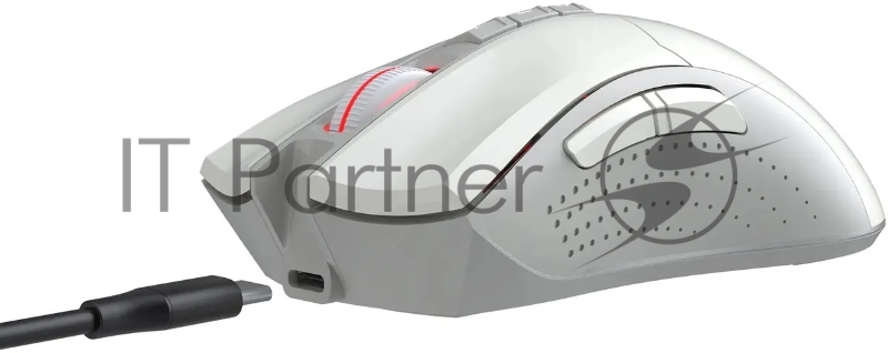 Мышь A4Tech Bloody R90 Plus белый оптическая 5000dpi беспров. USB 8but (R90 PLUS GREUISH WHITE)