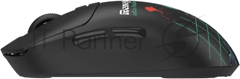 Мышь A4Tech Bloody R72 Ultra Duo черный/рисунок оптическая (20000dpi) беспроводная USB (7but)