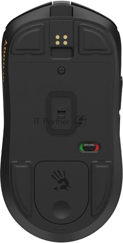 Мышь A4Tech Bloody R72 Ultra Duo черный/рисунок оптическая (20000dpi) беспроводная USB (7but)