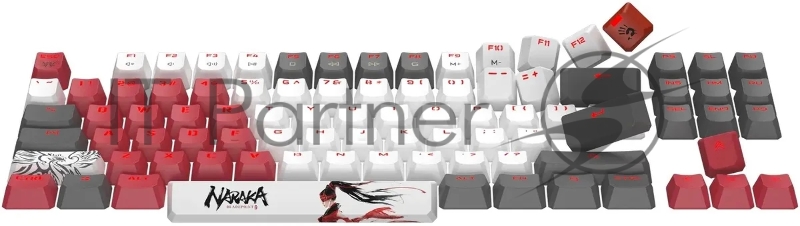 Клавиатура A4Tech Bloody S87 Naraka механическая черный/красный USB for gamer LED (S87 NARAKA)