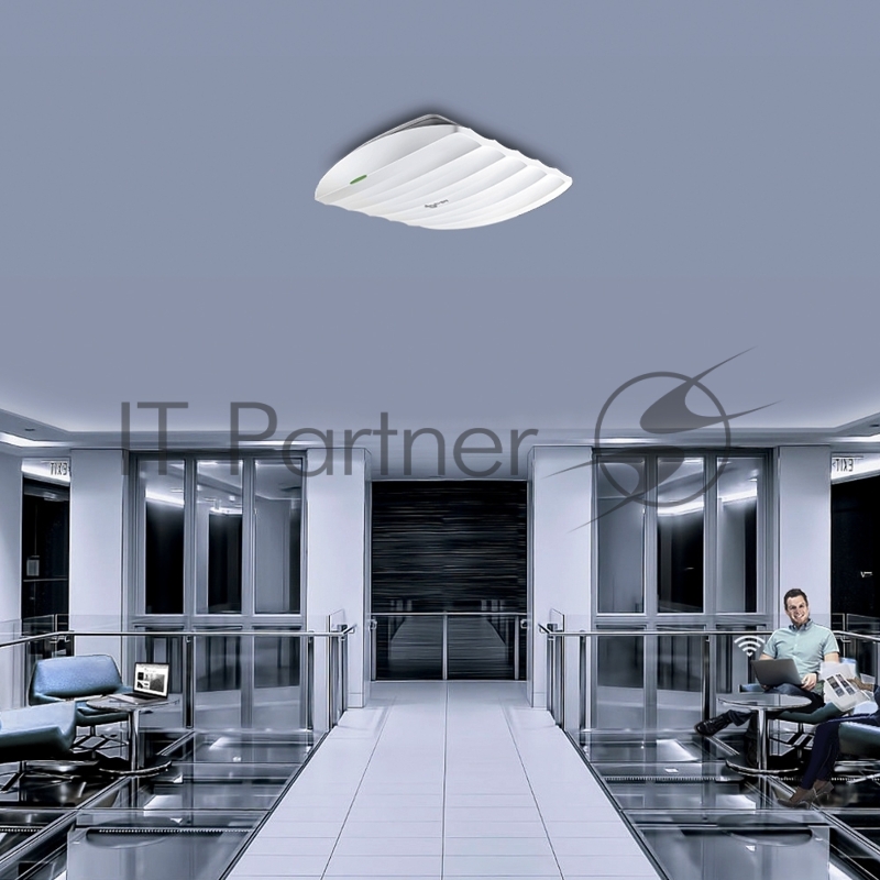 Точка доступа AC1350 Wireless MU-MIMO Gigabit Ceiling Mount Acce EUplug