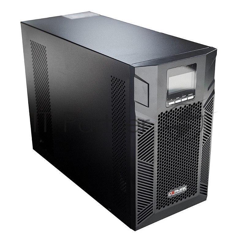 ИБП Ермак Онлайн напольный 3000 ВА/3000 Вт, 3xSchuko, USB, RS-232, 6x9Ач, ШхГхВ 191х460х337мм., вес 24.5кг.