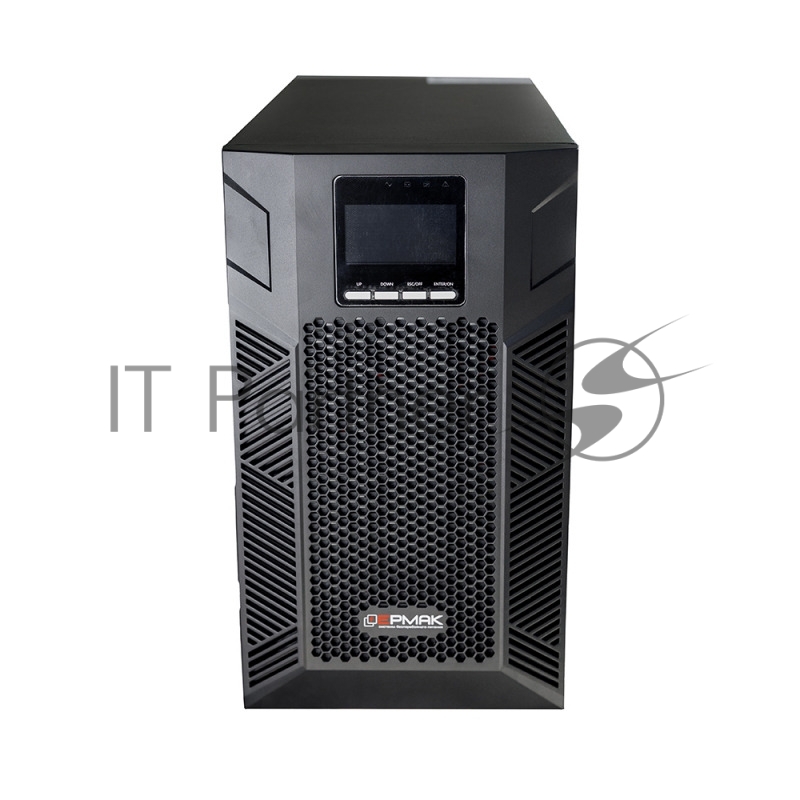 ИБП Ермак Онлайн напольный 3000 ВА/3000 Вт, 3xSchuko, USB, RS-232, 6x9Ач, ШхГхВ 191х460х337мм., вес 24.5кг.