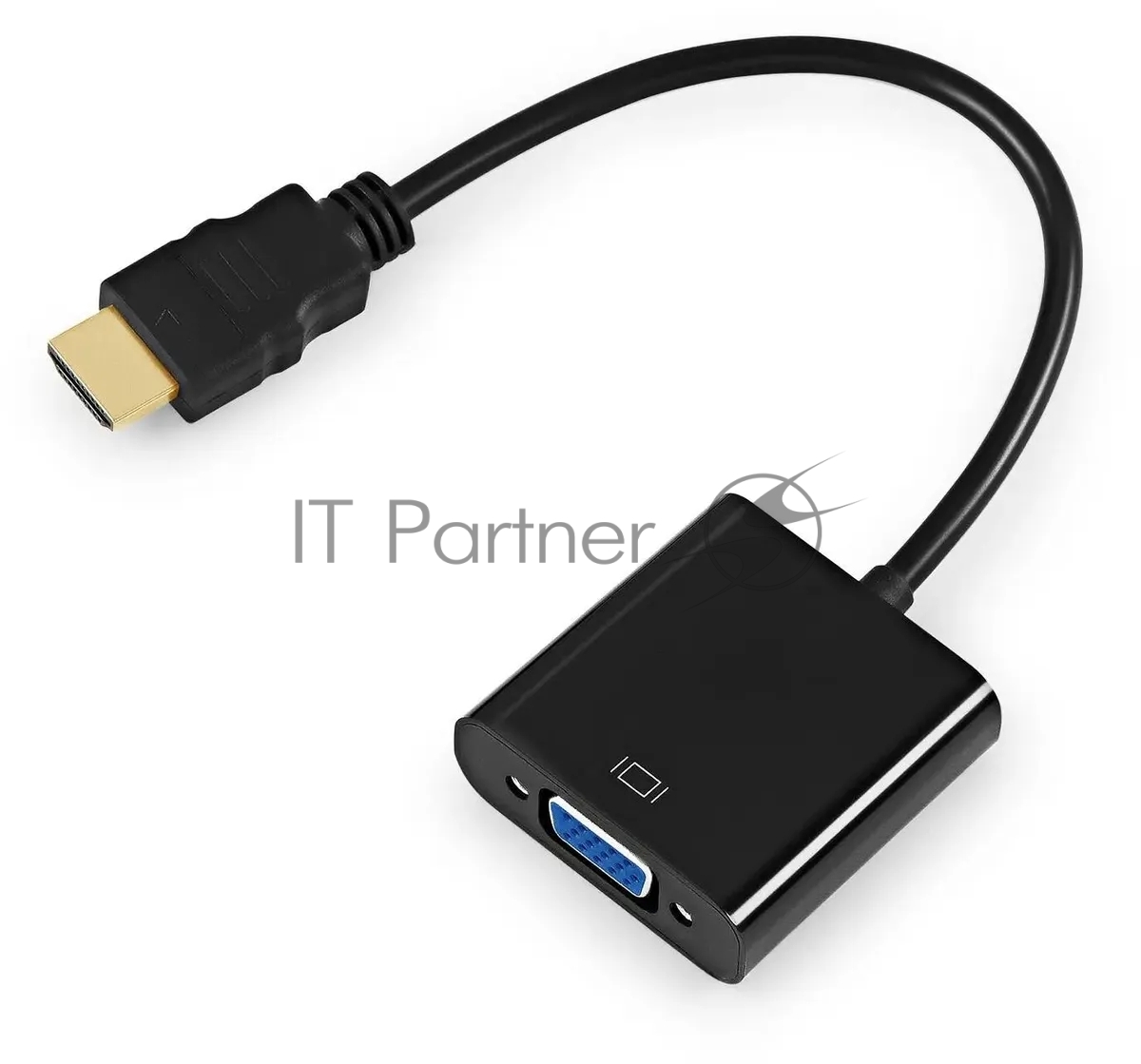 Переходник KingPrice KP-HDMI(m)-VGA(f) HDMI (m) VGA (f) 0.1м черный