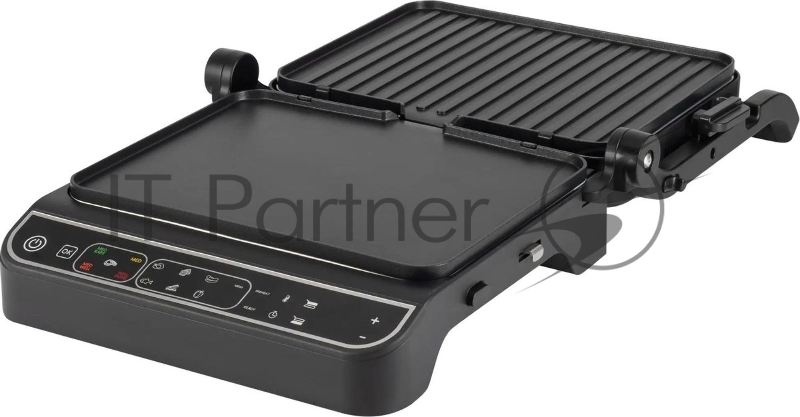 Электрогриль Hyundai HYG-7000 2000Вт серебристый/черный