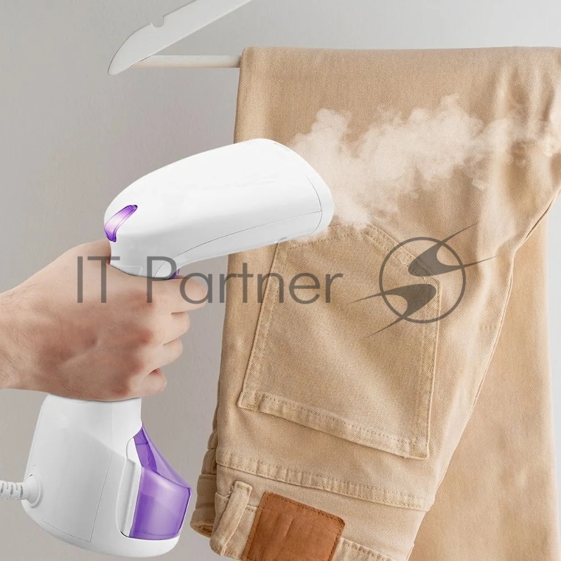 Отпариватель ручной Kitfort КТ-9206 1200Вт белый/фиолетовый