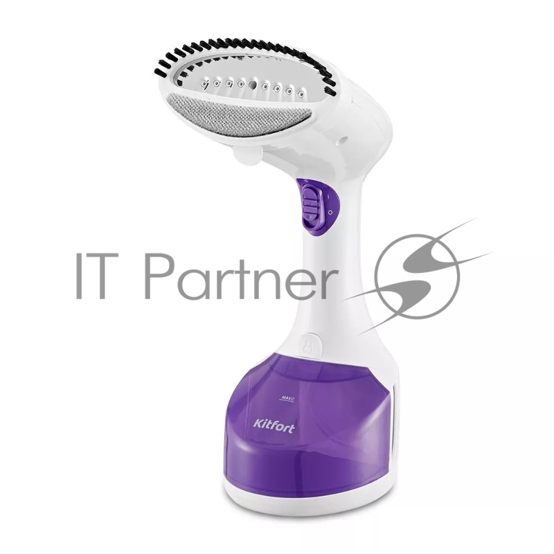 Отпариватель ручной Kitfort КТ-9206 1200Вт белый/фиолетовый