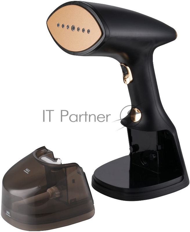 Отпариватель ручной Hyundai H-HS01820 1800Вт черный/золотистый