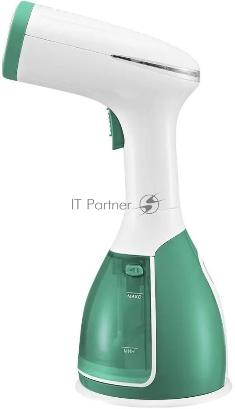 Отпариватель ручной Kitfort КТ-9269, 1500Вт, белый/зеленый