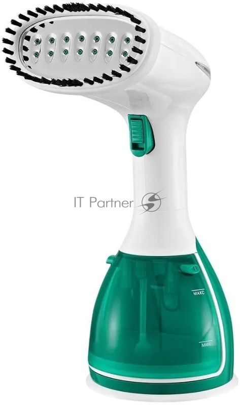 Отпариватель ручной Kitfort КТ-9269, 1500Вт, белый/зеленый