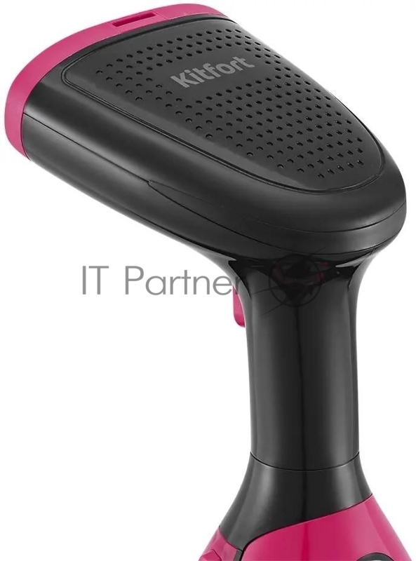 Отпариватель ручной Kitfort КТ-9276 1500Вт черный/малиновый