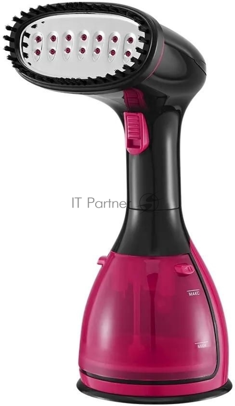Отпариватель ручной Kitfort КТ-9276 1500Вт черный/малиновый