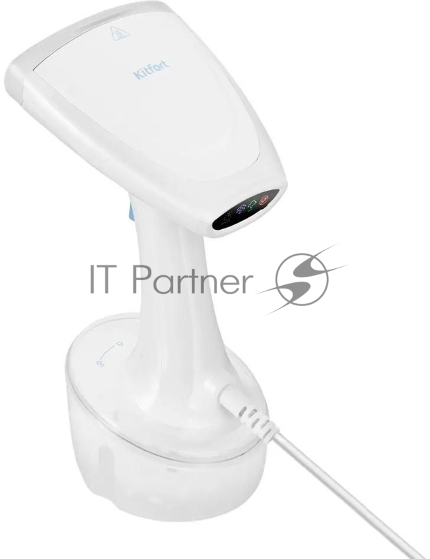 Отпариватель ручной Kitfort КТ-9234, 1600Вт, белый/голубой