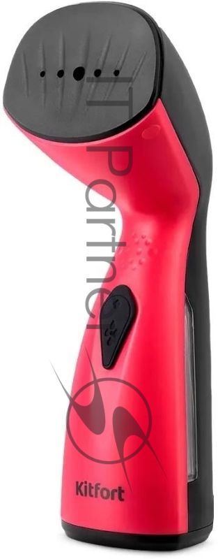 Отпариватель ручной Kitfort КТ-9201 980Вт черный/малиновый