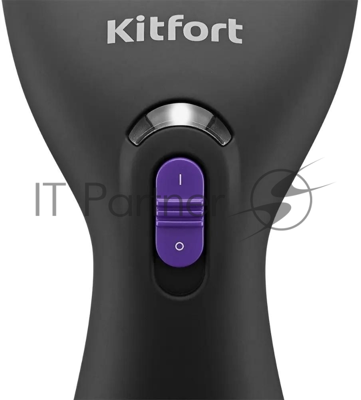 Отпариватель ручной Kitfort КТ-9199 900Вт черный/фиолетовый