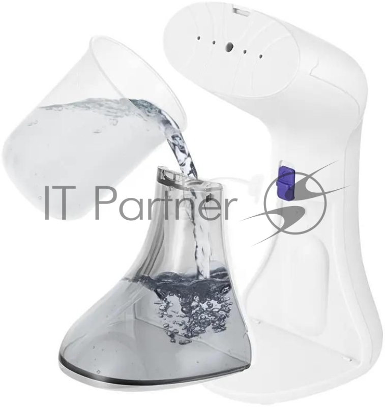 Отпариватель ручной Kitfort КТ-9198 900Вт белый/фиолетовый