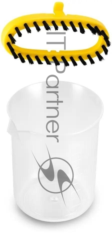 Отпариватель ручной Kitfort КТ-9196 600Вт белый/желтый