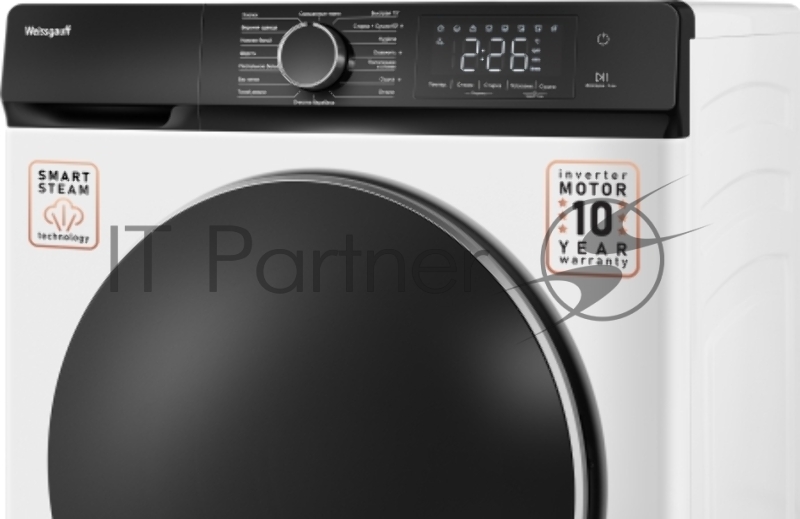 Стиральная машина Weissgauff WMD 61212 DC Inverter Steam