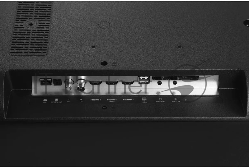 Телевизор LED Hyundai 65 H-LED65BU7100 WebOS Frameless Metal серый/серый 4K Ultra HD 60Hz MEMC DVB-T DVB-T2 DVB-C DVB-S DVB-S2 USB WiFi Smart TV