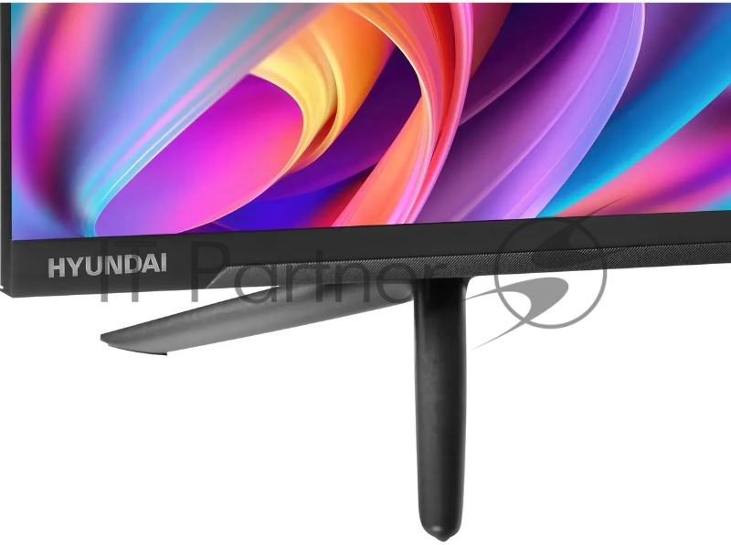 Телевизор LED Hyundai 65 H-LED65BU7100 WebOS Frameless Metal серый/серый 4K Ultra HD 60Hz MEMC DVB-T DVB-T2 DVB-C DVB-S DVB-S2 USB WiFi Smart TV