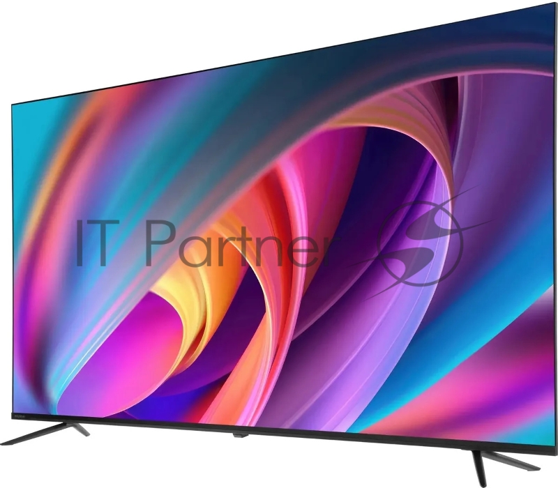 Телевизор LED Hyundai 65 H-LED65BU7100 WebOS Frameless Metal серый/серый 4K Ultra HD 60Hz MEMC DVB-T DVB-T2 DVB-C DVB-S DVB-S2 USB WiFi Smart TV