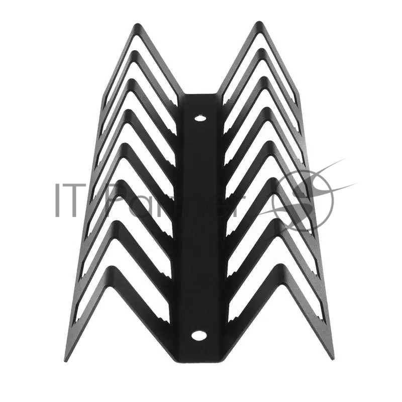 Кронштейн для хранения дисков настенный, черный REXANT