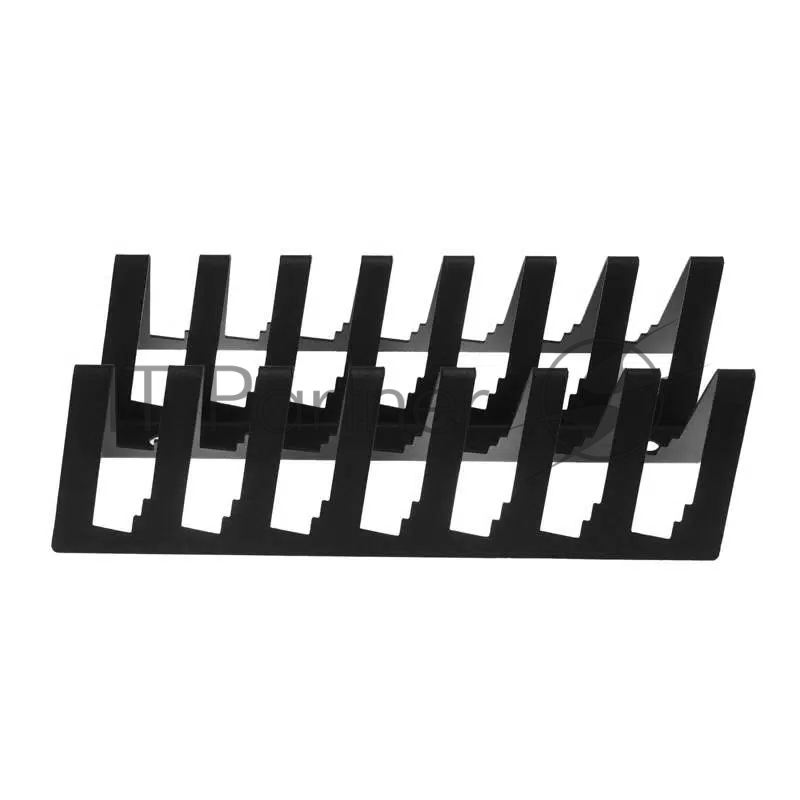 Кронштейн для хранения дисков настенный, черный REXANT