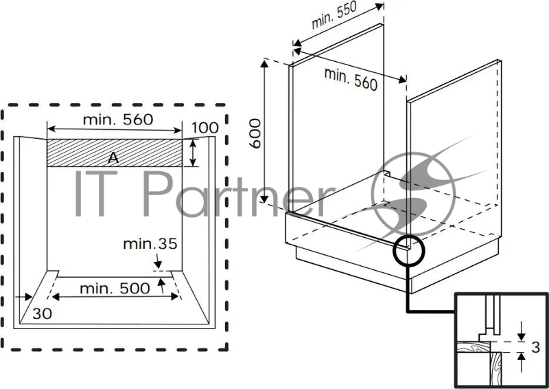 Духовой шкаф Электрический Beko BBIM13300X черный