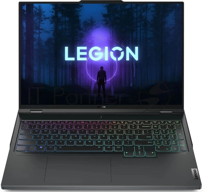 Ноутбук Lenovo Legion Pro 5 16ARX8 Ryzen 7 7745HX 32Gb SSD1Tb NVIDIA GeForce RTX4060 8Gb 16 IPS WQXGA (2560x1600) noOS dk.grey WiFi BT Cam (82WM00FTRK)