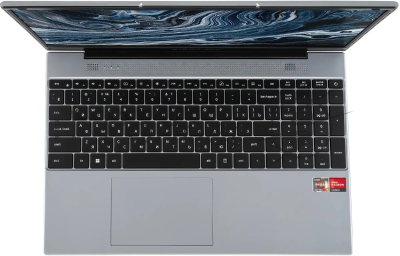 Ноутбук Digma Pro Breve Ryzen 5 Pro 5675U 16Gb SSD512Gb AMD Radeon 15.6 IPS FHD (1920x1080) Windows 11 Professional silver WiFi BT Cam 4500mAh (DN15R5-ADXW08)