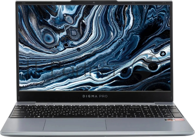 Ноутбук Digma Pro Breve Ryzen 5 Pro 5675U 16Gb SSD512Gb AMD Radeon 15.6 IPS FHD (1920x1080) Windows 11 Professional silver WiFi BT Cam 4500mAh (DN15R5-ADXW08)