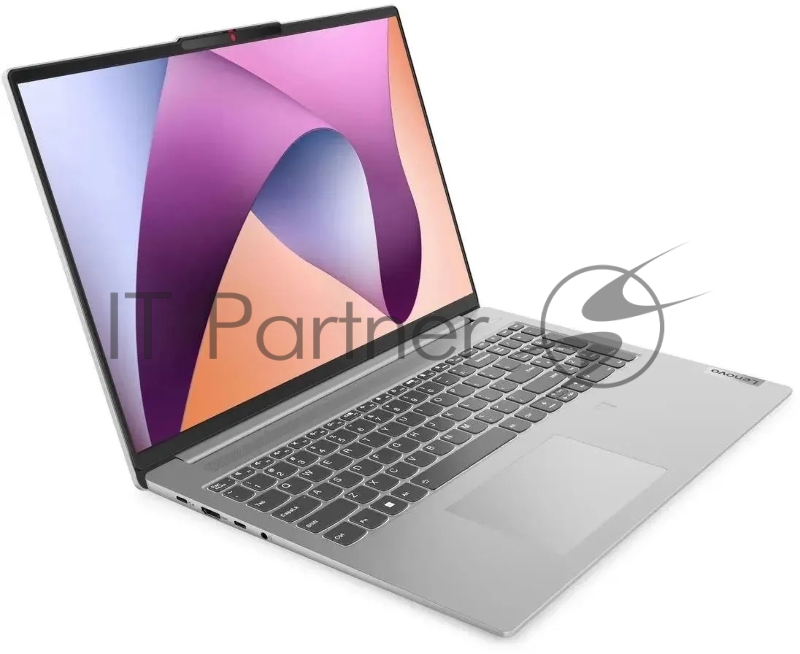 Ноутбук Lenovo IdeaPad Slim 5 16ABR8 Ryzen 5 7430U 16Gb SSD512Gb AMD Radeon 16 IPS WUXGA (1920x1200) noOS l.grey WiFi BT Cam (82XG0096RK)