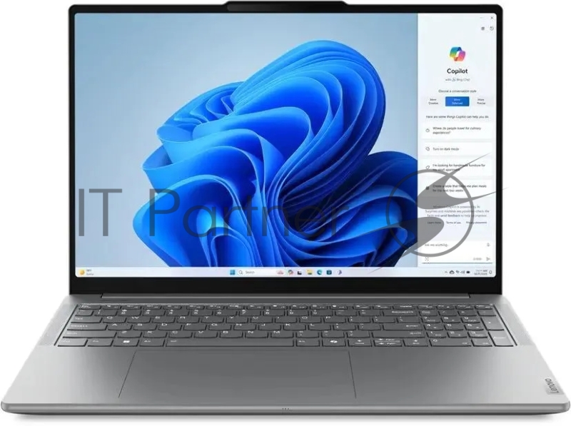 Ноутбук Lenovo Yoga Pro 9 16IMH9 Core Ultra 7 155H 16Gb SSD1Tb NVIDIA GeForce RTX4060 8Gb 16 IPS 3.2K (3200x2000) Windows 11 Home grey WiFi BT Cam (83DN006ARU)