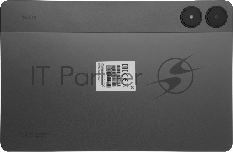 Планшет Xiaomi Redmi Pad Pro 7s Gen 2 (2.4) 8C RAM6Gb ROM128Gb 12.11 IPS 2560x1600 5G 2Sim Android 14 серый 8Mpix 8Mpix BT WiFi microSD 1.5Gb 10000mAh 813.9hrs