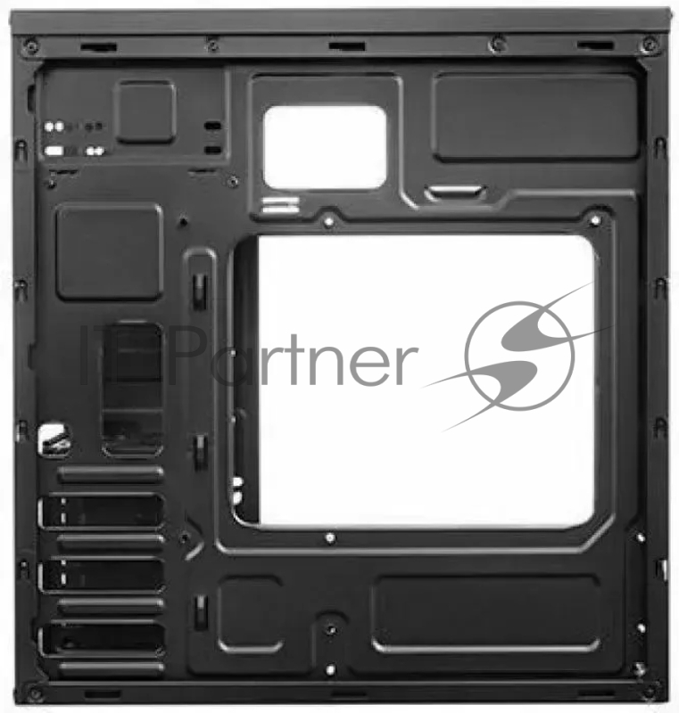 Корпус LinkWorld VC-13M171 М0 черный без БП mATX 1x80mm 1x120mm 2xUSB2.0 audio