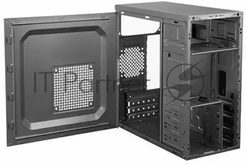 Корпус LinkWorld VC-13M171 М0 черный без БП mATX 1x80mm 1x120mm 2xUSB2.0 audio