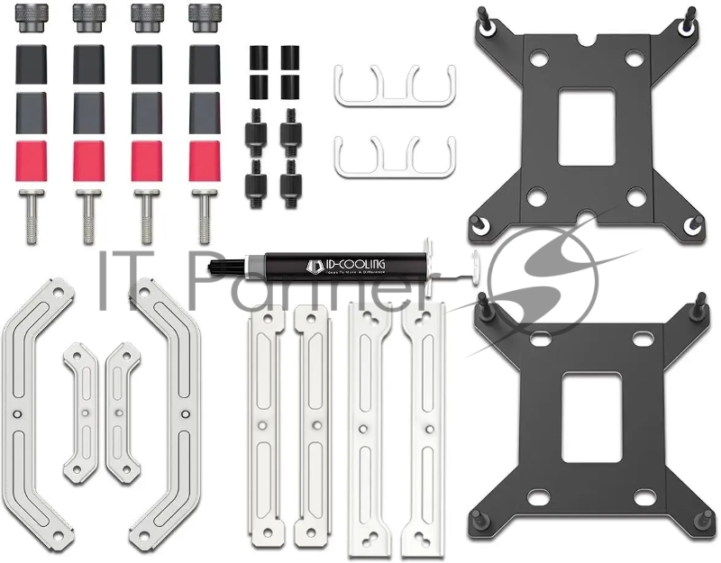 Система водяного охлаждения ID-Cooling SL240 XE ARGB Soc-AM5/AM4/1151/1200/2066/1700 белый 4-pin 14-30dB Al+Cu LCD 300W Ret (SL240 XE WHITE)