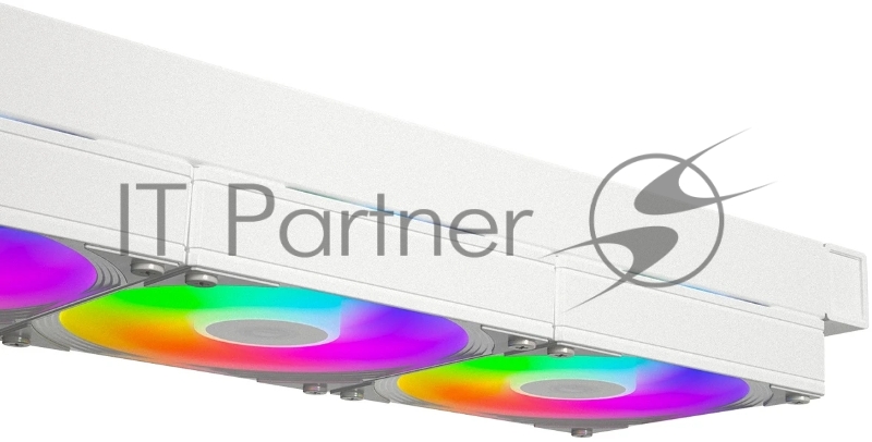 Система водяного охлаждения ID-Cooling FX360 Inf ARGB Soc-AM5/AM4/1151/1200/2066/1700 белый 4-pin 27.2dB Al+Cu 350W Ret (FX360 INF WHITE)