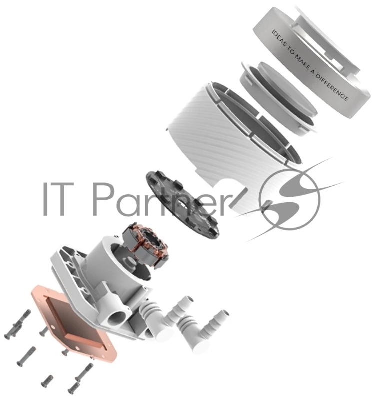 Система водяного охлаждения ID-Cooling FX360 Inf ARGB Soc-AM5/AM4/1151/1200/2066/1700 белый 4-pin 27.2dB Al+Cu 350W Ret (FX360 INF WHITE)