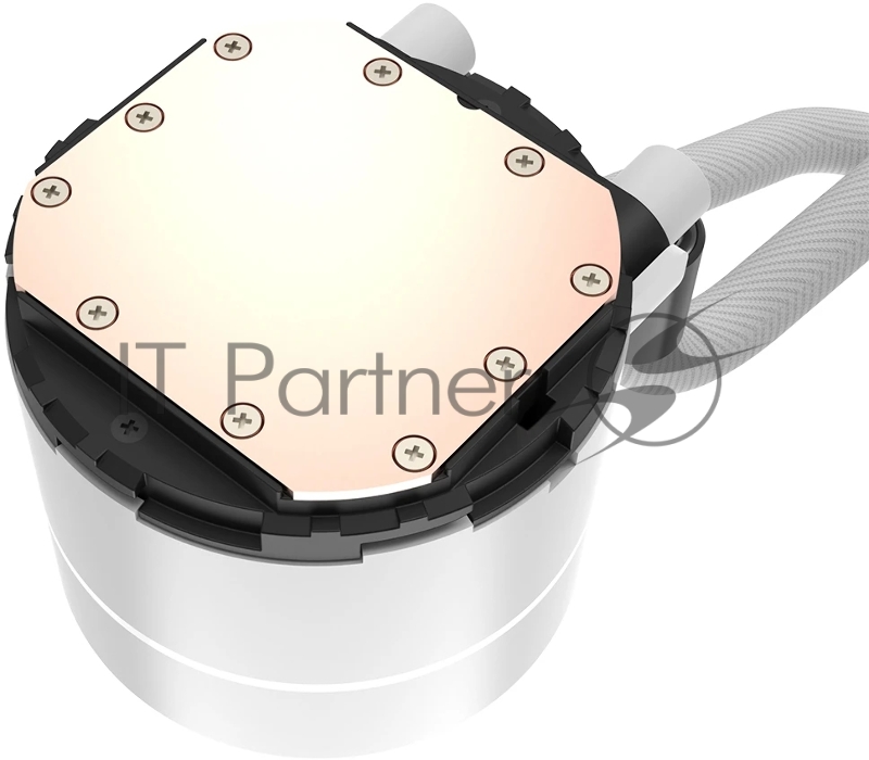 Система водяного охлаждения ID-Cooling Zoomflow 360 XT V2 ARGB Soc-AM4/1151/1200/2066/1700 белый 4-pin 13.8-35.2dB Al+Cu 350W 2000gr Ret (ZOOMFLOW 360 XT V2 WHITE)