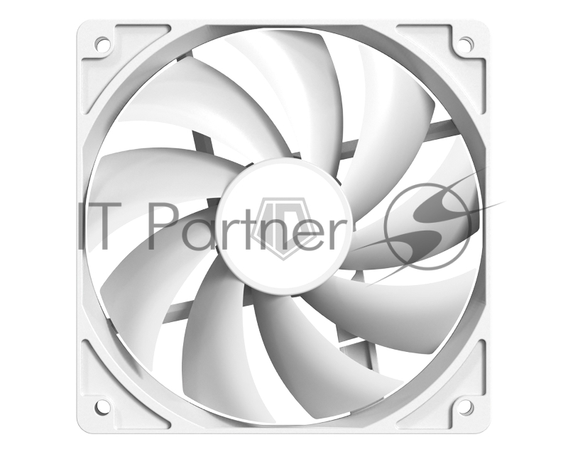 Вентилятор для корпуса ID-Cooling XF-120-W 120х120x25 белый 4-pin 35.2дБ Ret