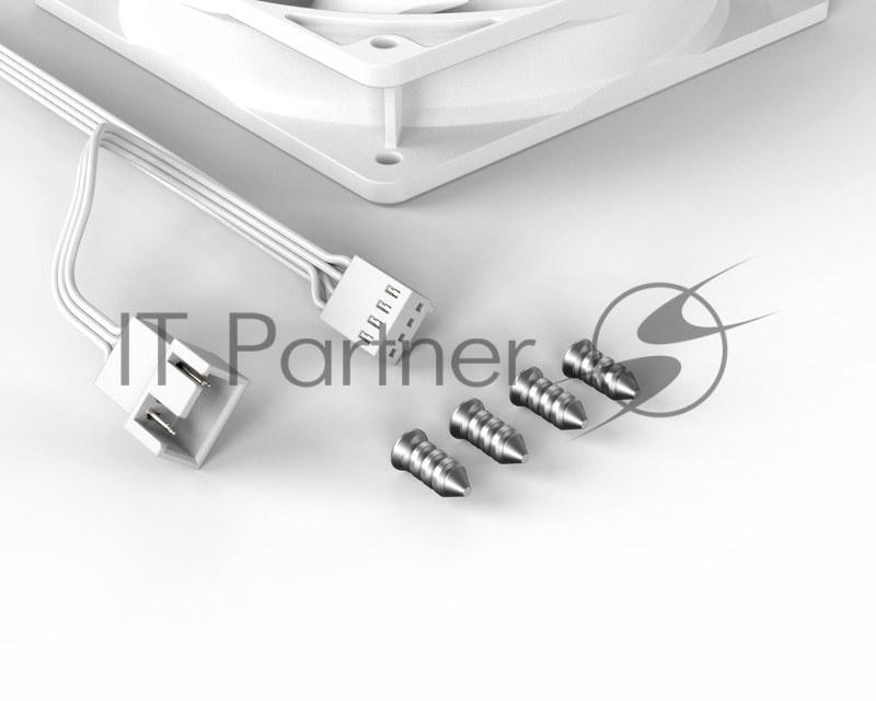 Вентилятор для корпуса ID-Cooling XF-120-W 120х120x25 белый 4-pin 35.2дБ Ret