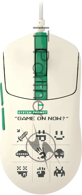 Мышь A4Tech Bloody W72 Ultra Pixels Green рисунок/бежевый/зеленый оптическая (20000dpi) USB (7but)